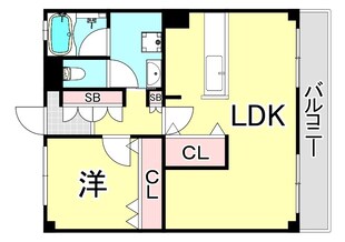 苦楽園グリーンハイツの物件間取画像